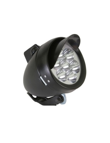 Bullet Light 7/Led Bulb L-7 Black.